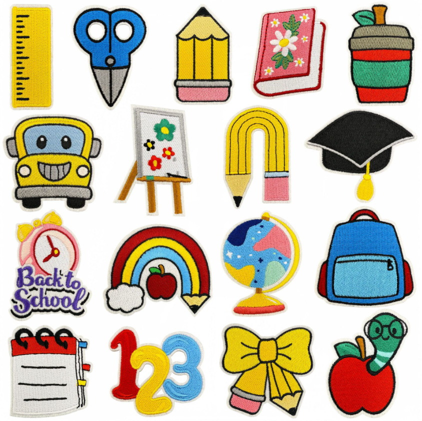 Phone Accessories Pictures - 10 szt. Naszywki z kredek do