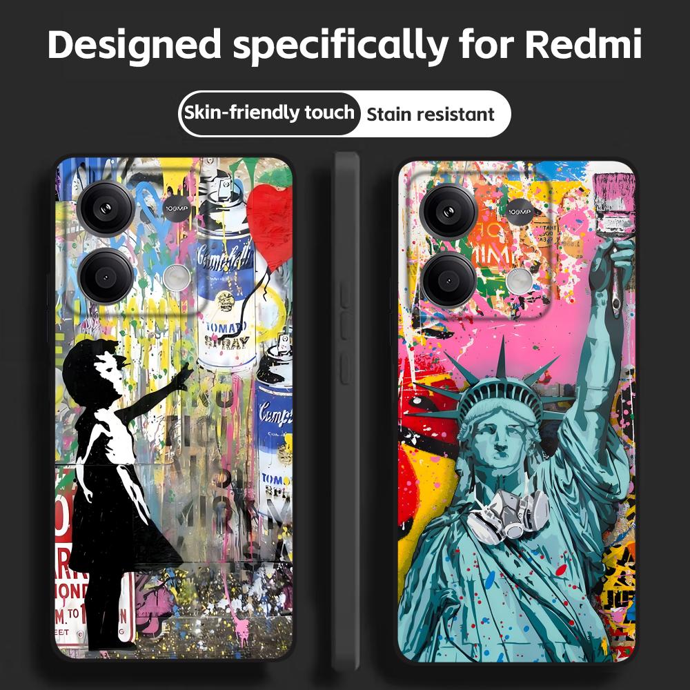 Etui na telefon Banksy Graffit – Xiaomi Phone Accessories recenzja i cena