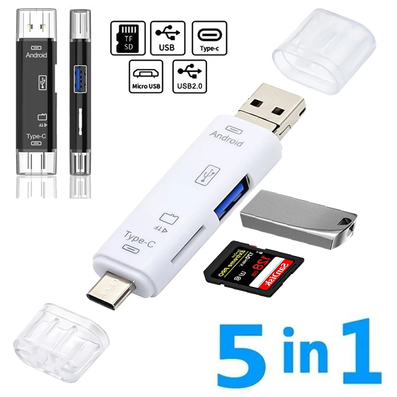 5 w 1 wielofunkcyjny czytnik k – Phone Accessories Types recenzja i cena