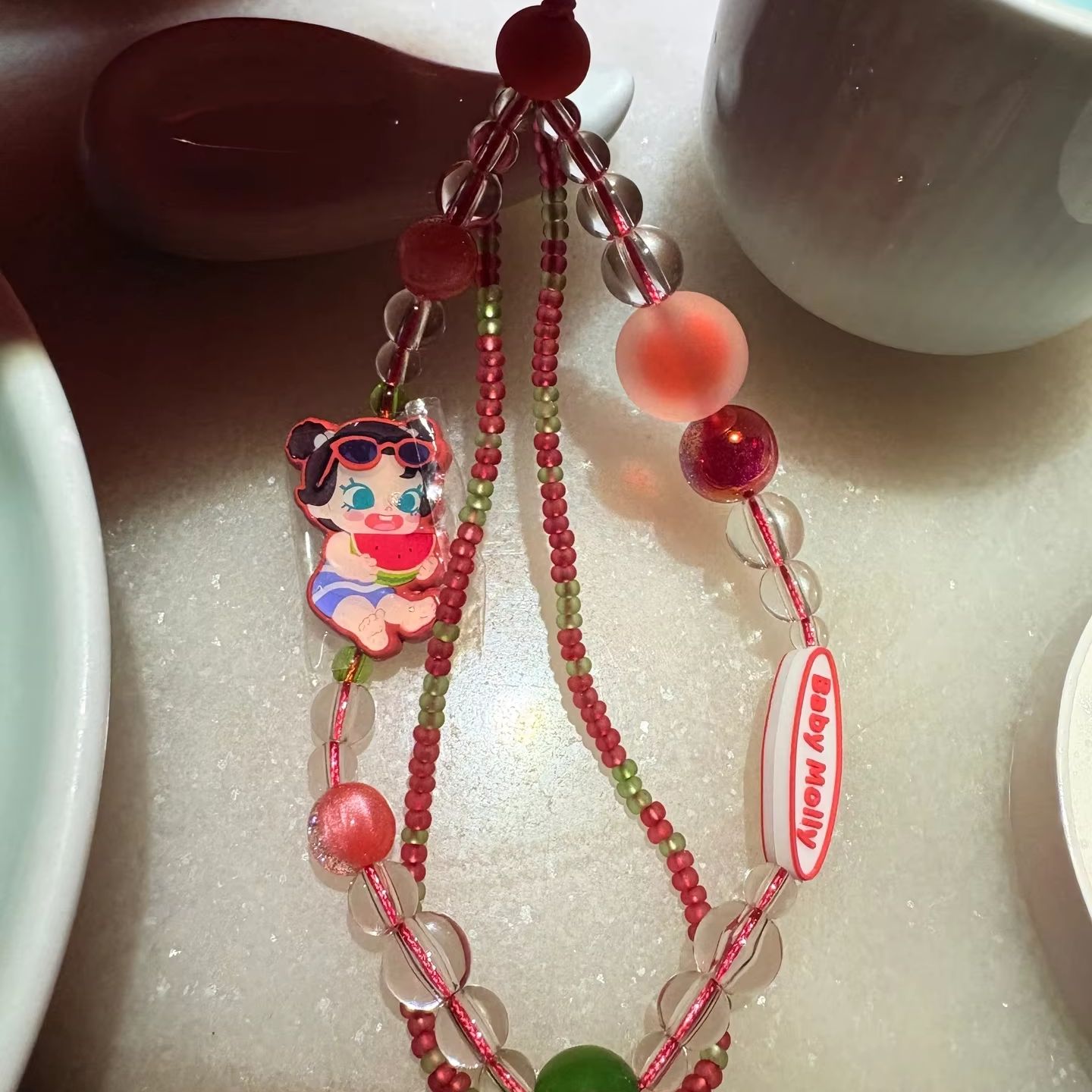 POPMART Baby Molly Fruit Adds  – Phone Accessories Baby recenzja i cena